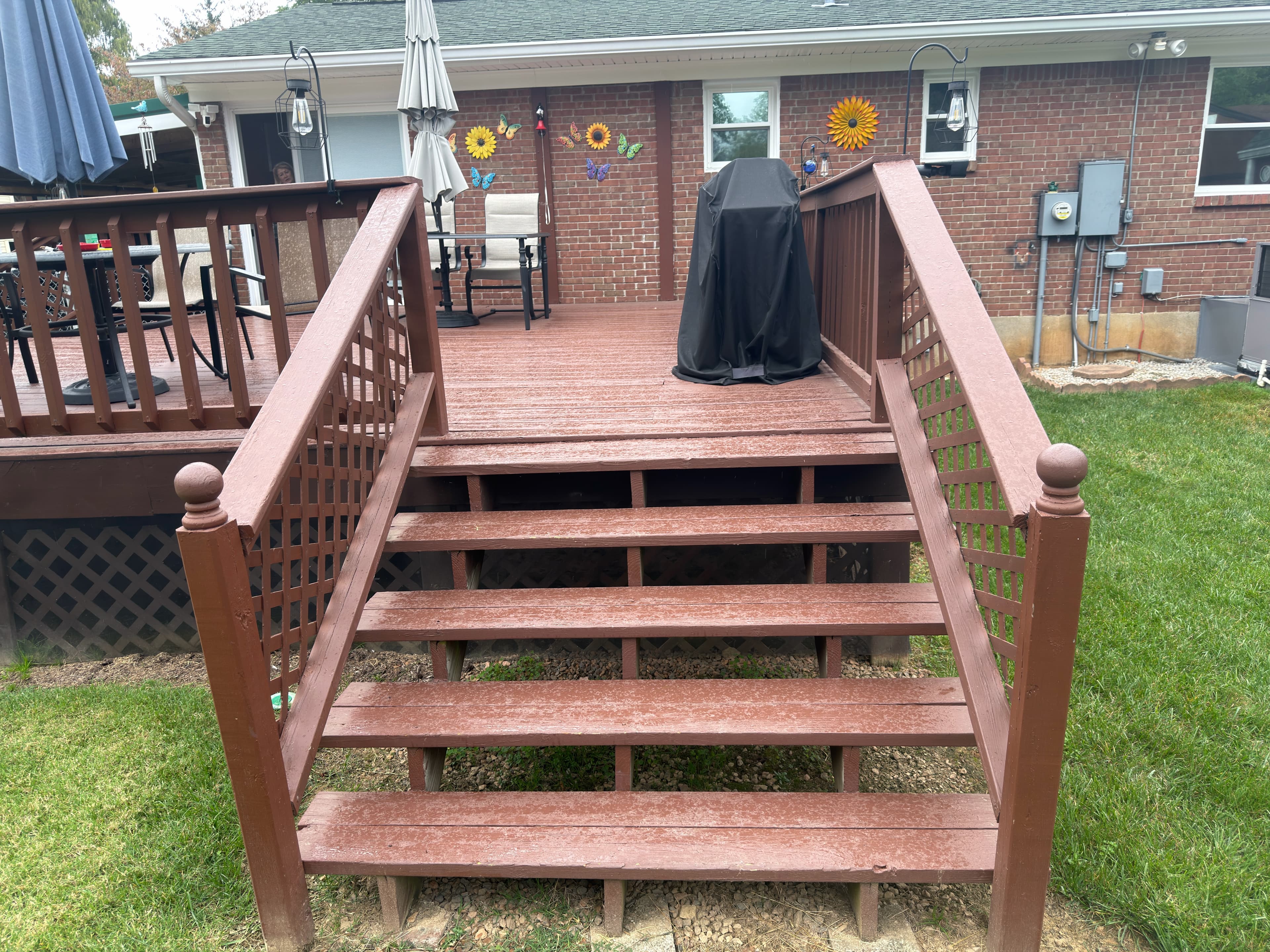 Before Deck Demolition